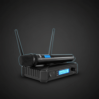 Hybrid V-DF MICHYB052 Dual VHF Wireless Microphone System - 