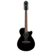 Ibanez AEG5012 - BKH Series Acoustic Electric Guitar In Black - 4549763280923