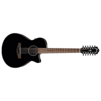 Ibanez AEG5012 - BKH Series Acoustic Electric Guitar In Black - 4549763280923