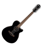 Ibanez AEG5012 - BKH Series Acoustic Electric Guitar In Black - 4549763280923