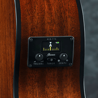 Ibanez AEG5012 - BKH Series Acoustic Electric Guitar In Black - 4549763280923