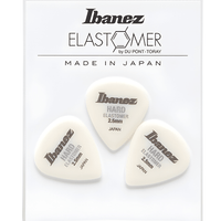 Ibanez BELJ1HD25 Elastomer Pick 3 Pcs Hard 2.5mm Teardrop Shape - 4549763211323