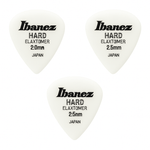Ibanez BELJ1HD25 Elastomer Pick 3 Pcs Hard 2.5mm Teardrop Shape - 4549763211323
