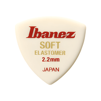 Ibanez BELJ1ST25 Elastomer Pick 3 Pcs Soft 2.5mm Teardrop Shape - 4549763211330