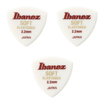 Ibanez BELJ1ST25 Elastomer Pick 3 Pcs Soft 2.5mm Teardrop Shape - 4549763211330