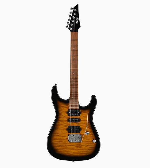Ibanez GRX70QA - SB Electric Guitar Sunburst - 4549763175106