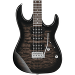 Ibanez GRX70QA - TKS Electric Guitar - Transparent Black Sunburst - 549763222584