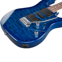 Ibanez GRX70QA - TKS Electric Guitar - Transparent Black Sunburst - 549763222584