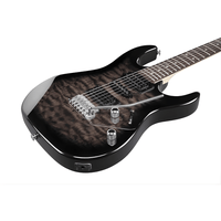 Ibanez GRX70QA - TKS Electric Guitar - Transparent Black Sunburst - 549763222584