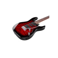 Ibanez GRX70QA - TKS Electric Guitar - Transparent Red Burst - 4515110721214