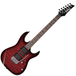 Ibanez GRX70QA - TKS Electric Guitar - Transparent Red Burst - 4515110721214