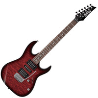 Ibanez GRX70QA - TKS Electric Guitar - Transparent Red Burst - 4515110721214