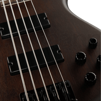 Ibanez GSR205-WNF Soundgear 5-String Electric Bass Guitar (Walnut Flat) - 4515276639077