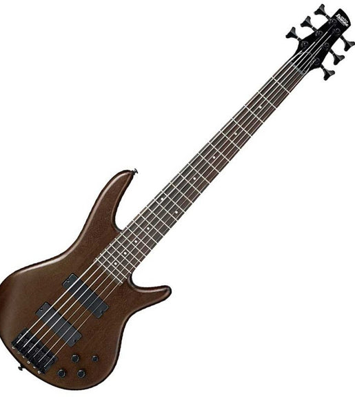 Ibanez GSR206B - WNF Bass Guitar 6 string Walnut Flat - 4515110856012