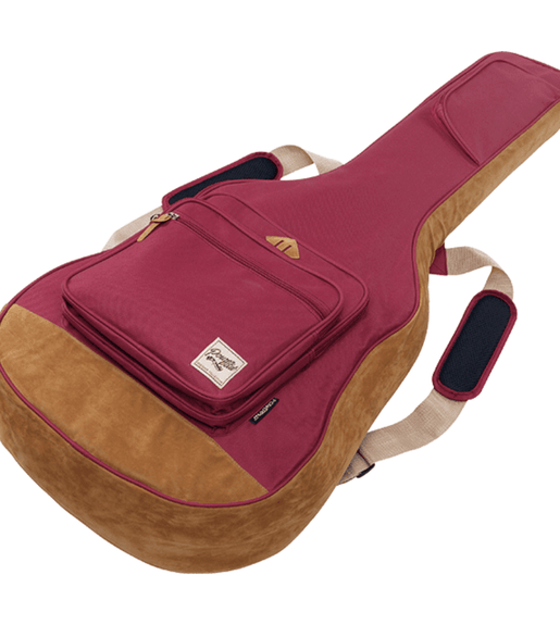 Ibanez IAB541 - WR Acoustic Guitar Gig Bag Powerpad – Wine Red - 04515276900320