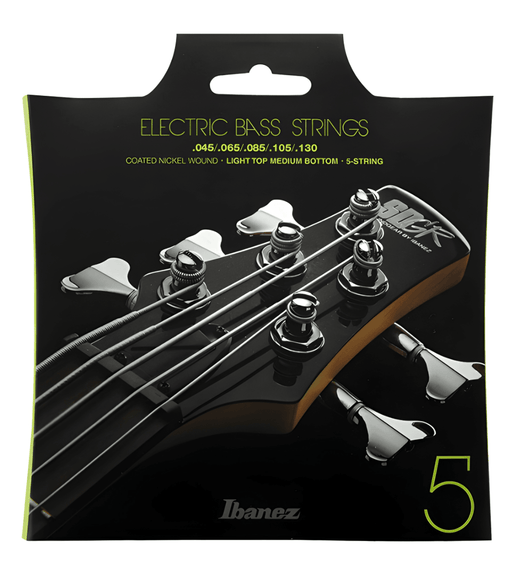 Ibanez IEBS5C (Coated) Electric Bass Guitar Strings - 4515276641254