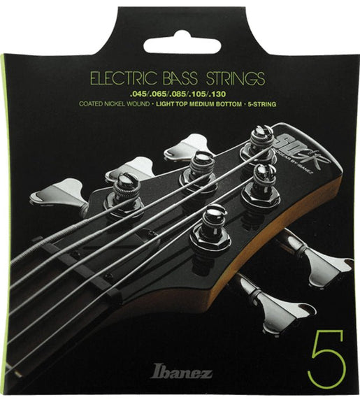 Ibanez IEBS5C (Coated) Electric Bass Guitar Strings - 4515276641254