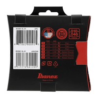 Ibanez IEGS61 Electric Guitar Strings 6 - Set Pack – Regular Light (010 - 046) - 0887802000915