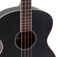 Ibanez PCBE14MH - WK Acoustic Bass Guitar - Weathered Black - 4549763266323