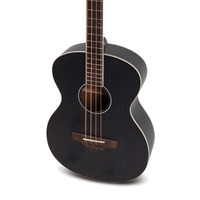 Ibanez PCBE14MH - WK Acoustic Bass Guitar - Weathered Black - 4549763266323
