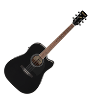 Ibanez PF Series PF15ECE - BK Acoustic Electric Guitar - 6009519480079