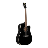 Ibanez PF Series PF15ECE - BK Acoustic Electric Guitar - 6009519480079