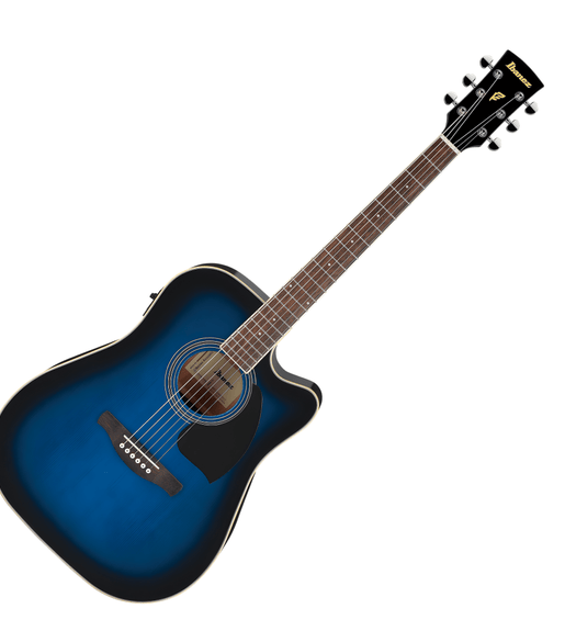 Ibanez PF Series PF15ECE - TBS Acoustic Electric Guitar - 606559806256