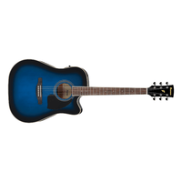 Ibanez PF Series PF15ECE - TBS Acoustic Electric Guitar - 606559806256