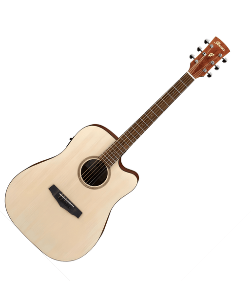 Ibanez PF10CE Acoustic Electric Guitar w/ Pickup - Open Pore Natural - 4549763198754