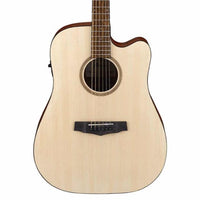Ibanez PF10CE Acoustic Electric Guitar w/ Pickup - Open Pore Natural - 4549763198754