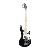 Ibanez SRMD200-BKF 4 String Bass Guitar - Black Flat - 4549763227478