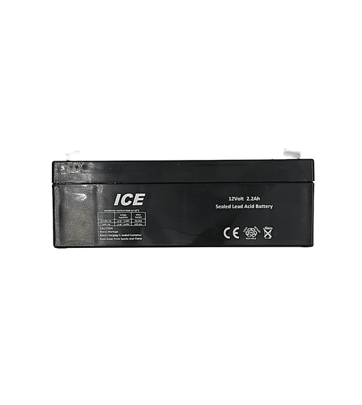 ICE LCR12V2.2AH 12V 2.2Ah Long Sealed Lead Acid Battery - 