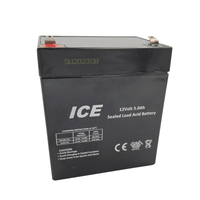 ICE LCR12V5AH 12V 5Ah Sealed Lead Acid Battery - 