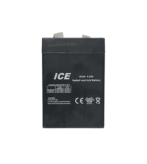 ICE LCR6V4.5AH 6V 4.5Ah Sealed Lead-Acid Battery - 
