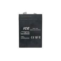ICE LCR6V4.5AH 6V 4.5Ah Sealed Lead-Acid Battery - 
