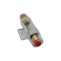 Ice Power IPW-AGU1 Inline AGU Fuse Holder with Gold-Plated Glass Fuse - 