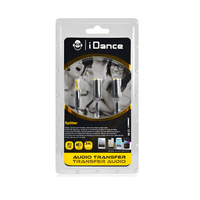 iDance Connect - C2 Audio 2 - Way Headphone Splitter – Black - 4894352803276