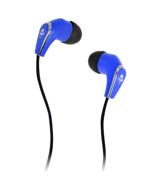 iDance SLAM 25 Earphone Stereo Without Mic – Dark Blue - 