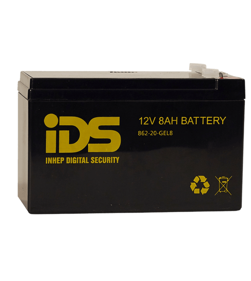 IDS 12V 8Ah Gel Sealed Lead Acid Battery - 