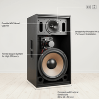 Imix IM - 712 12″ Full Range Speaker - 