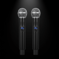 Imix IMC-3003 Dual UHF Wireless Handheld Microphone System with Box - 