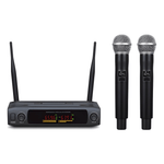 Imix IMC-3003 Dual UHF Wireless Handheld Microphone System with Box - 