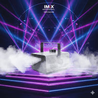 Imix IMFOG1200 Fog Machine 1200W - Black - 