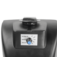 Imix IMWM - 8 - B 8″ Wall Mount Speaker 100V Line 30W Black - 