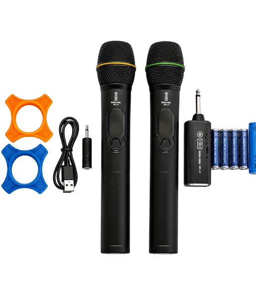 Imix MC-J1 Wireless Dual Handheld Microphone - 