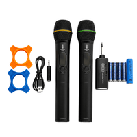 Imix MC-J1 Wireless Dual Handheld Microphone - 