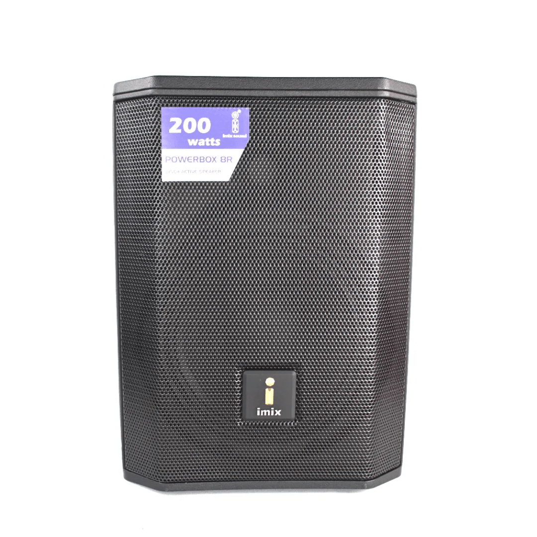 Imix PowerBox 8R Active 8″ Battery Powered Speaker PA Speakers