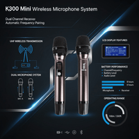 iMix UHF Adjustable Frequency Wireless Microphone (K - 3300 - MK3) - 