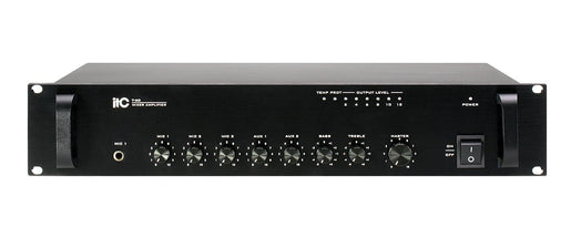 ITC T - T - 60 PA Mixer Amplifier 60W RMS 100V with 3 x MIC and 2 x AUX Input - 