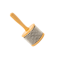 JD Percussion JDKBS-2A Medium Wooden Cabasa - 